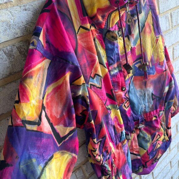 Retro Sierra Sport Passport to Adventure Multicolor Jacket Women's Size S. - Picture 11 of 12